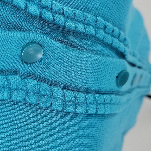 Talbot's Womens Blue Button Up Granny Core Cardigan, Size M - Picture 6 of 9